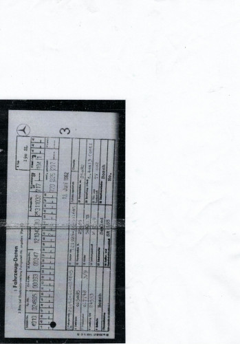 190SL original engine installed by the factory