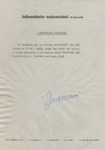 Bizzarrini 1900 Europa (18)