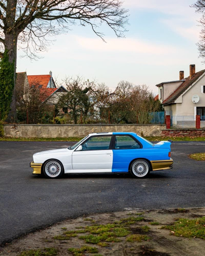 BMW E30 M3 white polep_32