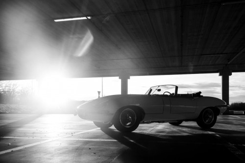 Jaguar E-type convertible bila _66